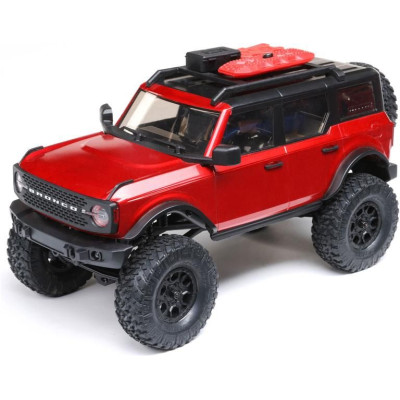 Axial SCX24 Ford Bronco 2021 1:24 4WD RTR červený