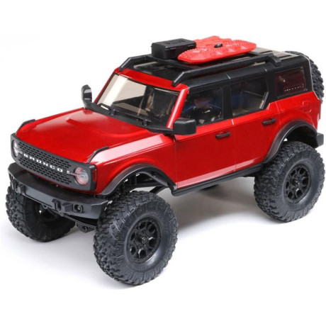 Axial SCX24 Ford Bronco 2021 1:24 4WD RTR červený