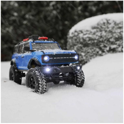 Axial SCX24 Ford Bronco 2021 1:24 4WD RTR modrý
