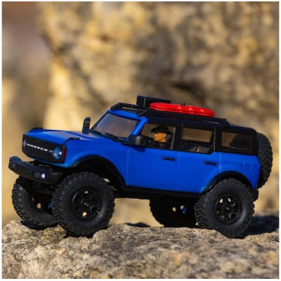 Axial SCX24 Ford Bronco 2021 1:24 4WD RTR modrý