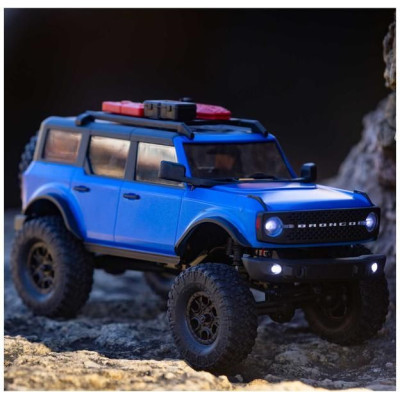 Axial SCX24 Ford Bronco 2021 1:24 4WD RTR modrý