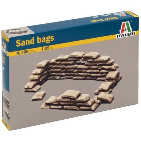 Model Kit doplňky 0406 - SANDBAGS (1:35)