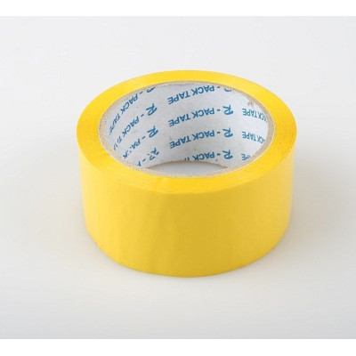 Páska ŽLUTÁ 50mm samolepící (66 m)