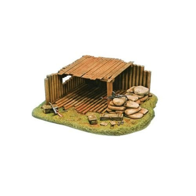 Model Kit budova 0417 - COMMAND POST (1:35)