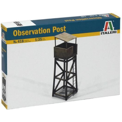 Model Kit budova 0418 - OBSERVATION POST (1:35)