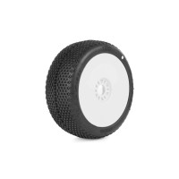 Ragasztott, fehér korong és közepesen kemény kék betét