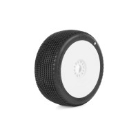 Ragasztott, fehér korong és közepesen kemény kék betét