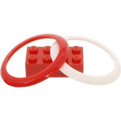 LEGO LEGO hodinky pro dospělé 4 Stud Brick Black/Chrome LEGO9007705