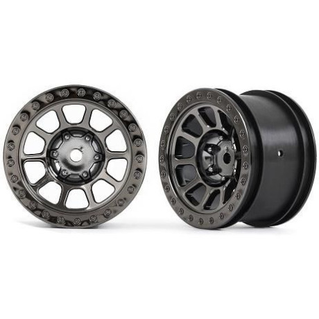 Traxxas disk 2.2" černě chromovaný (2) (zadní)