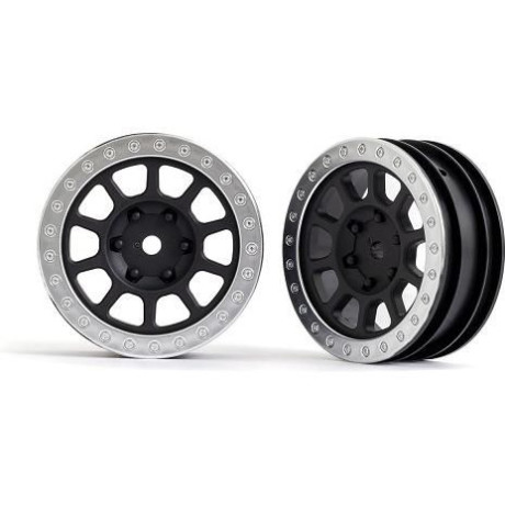 Traxxas disk 2.2" šedý/chromovaný (2) (přední)