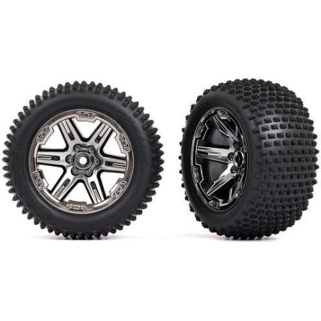 Traxxas kolo 2.8", disk RXT černě chromovaný, pneu Alias (2) (2WD zadní)