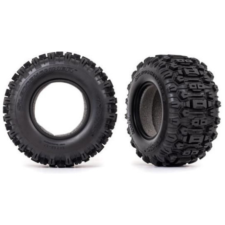 Traxxas pneu 2.8/3.6" Sledgehammer (2)