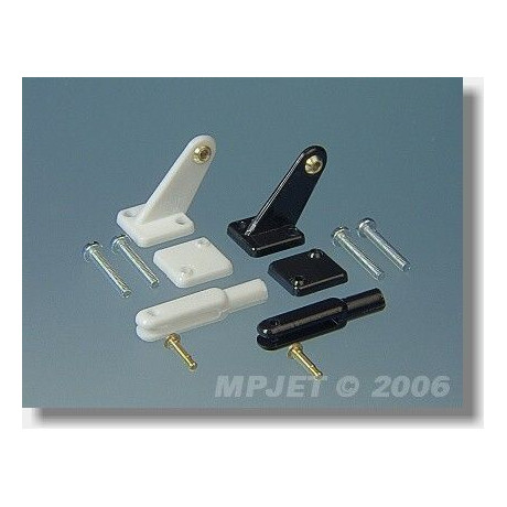 Páka malá s ložiskem krátká - černá, balení 2 ks