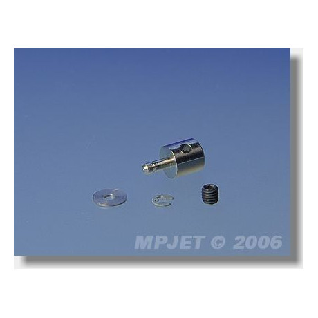 Koncovka táhla pr.2 pro páku tl.3, balení 6 ks