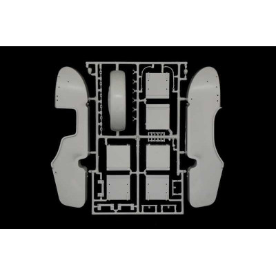 Model Kit military 7403 - German Military Motorcycle with Sidecar (1:9)