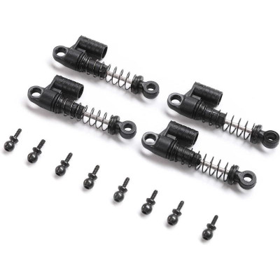 Axial tlumičů kompletní (4): SCX24 Ford Bronco