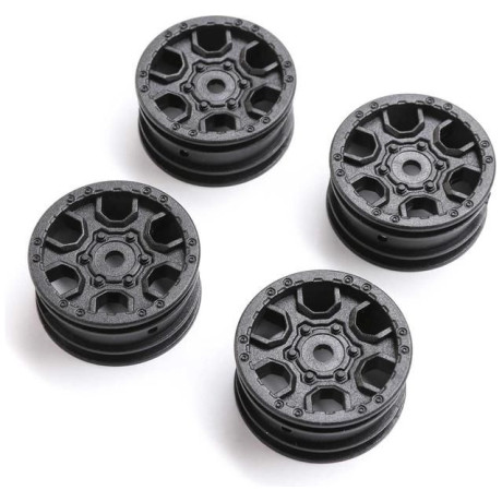 Axial disk 1.0" Ford Bronco černý (4): SCX24