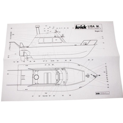 Krick Motorová jachta Lisa kit