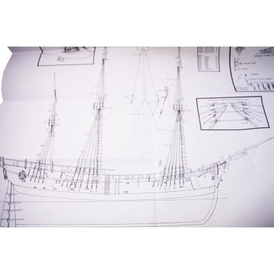 CALDERCRAFT Endeavour H.M. Bark 1767 1:64 kit