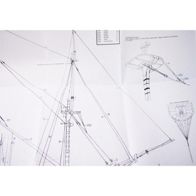 CALDERCRAFT Endeavour H.M. Bark 1767 1:64 kit