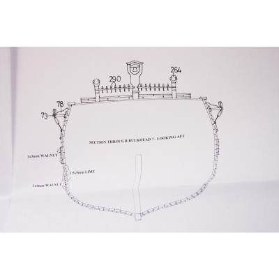 CALDERCRAFT Endeavour H.M. Bark 1767 1:64 kit