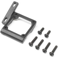 Pótalkatrész RC modell autóhoz TLR 22X-4 Elite 1:10 4WD Race Buggy: radiátor tartó a központi differenciálművön.