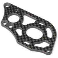 Pótalkatrész RC autó modellekhez TLR 22 5.0: motorlemez 3 fogaskerék, karbon.