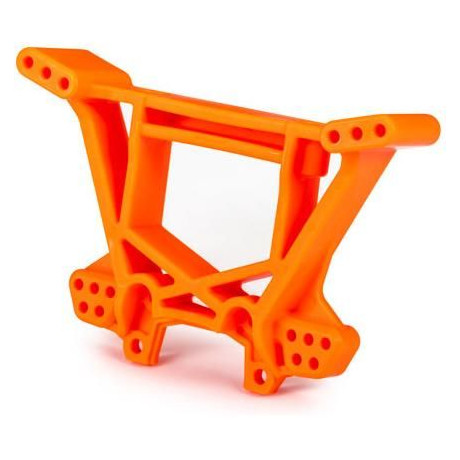 Traxxas věž zadních tlumičů HD oranžová (pro NO9080)