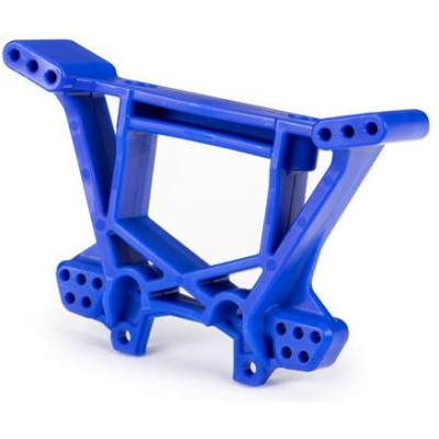 Traxxas věž zadních tlumičů HD modrá (pro NO9080)