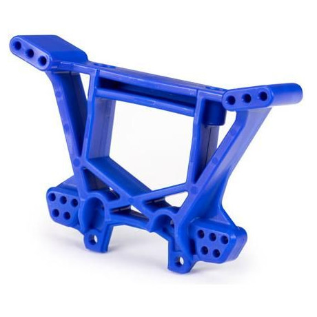 Traxxas věž zadních tlumičů HD modrá (pro NO9080)