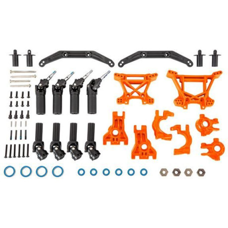Traxxas tunigová sada HD oranžová (pro Hoss, Slash 4x4 a Rustler 4x4)