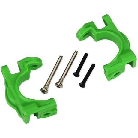 Traxxas závěs přední těhlice HD zelený (pro NO9080)