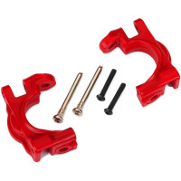 Traxxas HD első zsanér piros - pótalkatrész az Extreme Heavy Duty tuning szetthez.