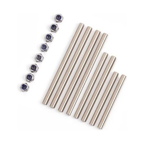 Traxxas čepy závěsů kol kalená ocel (sada) (pro NO9080)