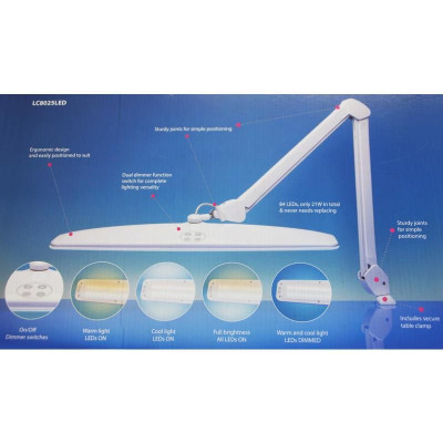 Lightcraft stolní lampa PRO LED 21W s duálním stmívačem