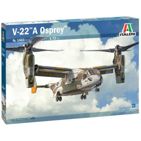 Model Kit vrtulník 1463 - V-22A Osprey (1:72)