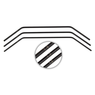 RC10 T6.1 přední stabilizátory, 3 ks.