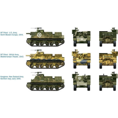 Fast Assembly military 7513 - M7 PRIEST / KANGAROO (1:72)