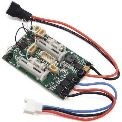 E-flite přijímač A6421BLA DSMX 6Ch AS3X SAFE BL ESC