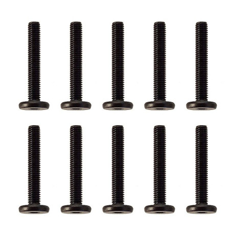 M3x22mm Low Profile šrouby, 10 ks.