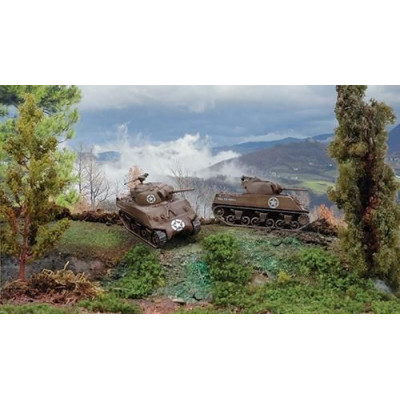 Fast Assembly tanky 7518 - M4A3 75 mm SHERMAN (1:72)
