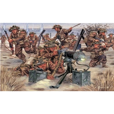 Model Kit figurky 6056 - WWII - BRITISH INFANTRY (1:72)