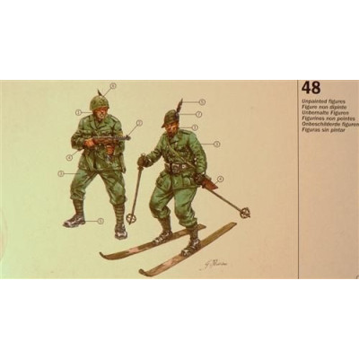 Model Kit figurky 6059 - WWII - ITALIAN "ALPINI" (1:72)