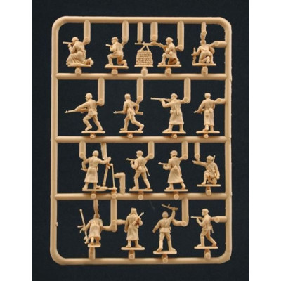 Model Kit figurky 6069 - WWII -RUSSIAN INFANTRY (WINTER UNIF) (1:72)