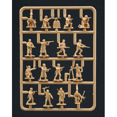 Model Kit figurky 6069 - WWII -RUSSIAN INFANTRY (WINTER UNIF) (1:72)