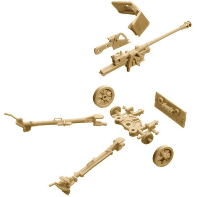 Model Kit figurky 6096 - WWII - GERMAN PAK40 AT GUN & CREW (1:72)