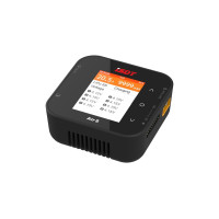 Miniatűr gyorstöltő balancerrel 1-16 cellás NiCd/NiMH, 1-8 cellás Li-Po/Li-ion/Li-Fe/LiHV/ULiHV, 2-24V Pb töltőkhöz 0,1-20 A (max. 500 W) árammal; kisütés 0,1-1,5 A (max. 15 W). Tápegység 10-34 V. Belső ellenállásmérés, microUSB port a frissítéshez, Bluetooth a BattAir rendszeren belüli beállításhoz/vezérléshez a Smart akkumulátor modulokkal és a BattAir alkalmazással.