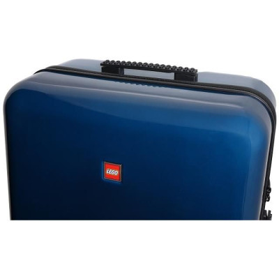 LEGO Luggage Cestovní kufr Minifigure Head 28" - námořnická modř