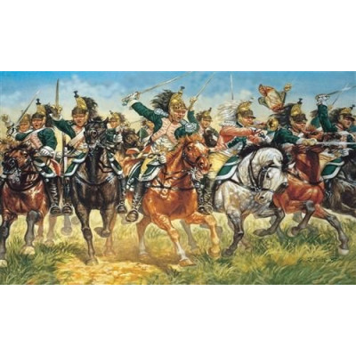 Model Kit figurky 6015 - FRENCH DRAGOONS (NAP. WARS) (1:72)