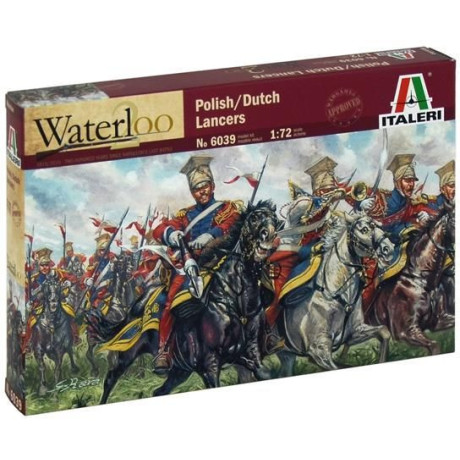 Model Kit figurky 6039 - POLISH-DUTCH LANCERS (NAP.WARS) (1:72)